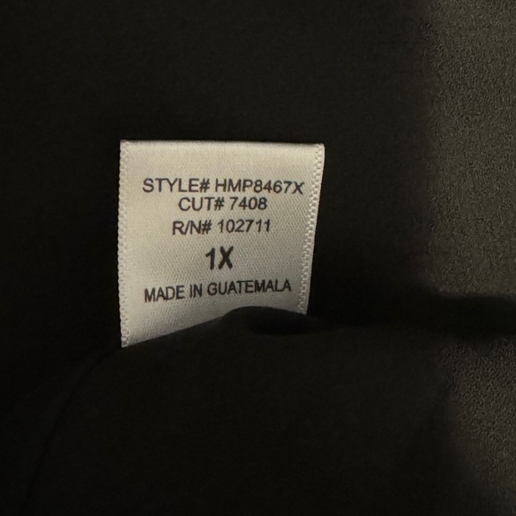 Gibson high neck bow back top! 1X - Picture 8 of 9